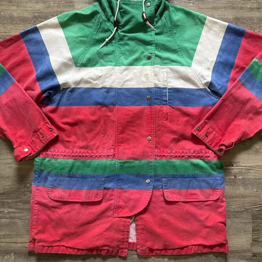 Vintage Polo Ralph Lauren 1993 Stadium Collection Regatta Sailing Jacket Size L - Picture 2 of 7